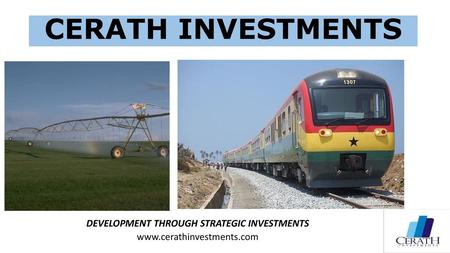 DEVELOPMENT THROUGH STRATEGIC INVESTMENTS