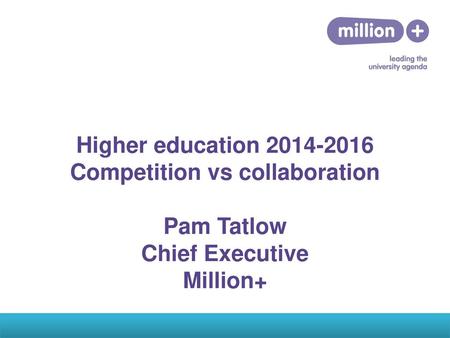 Competition vs collaboration