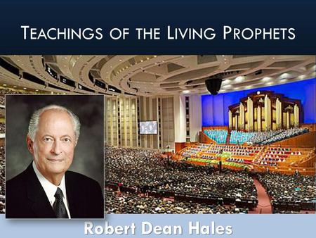 Teachings of the Living Prophets