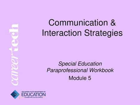 Communication & Interaction Strategies