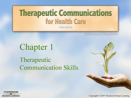 Therapeutic Communication Skills