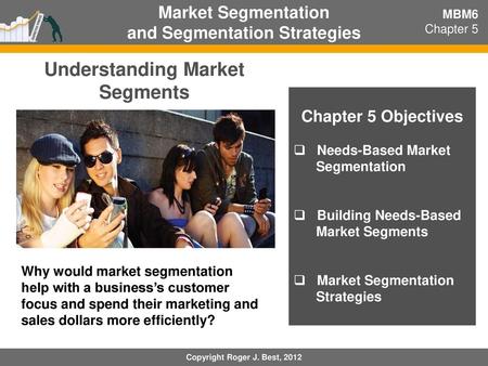 and Segmentation Strategies Understanding Market Segments