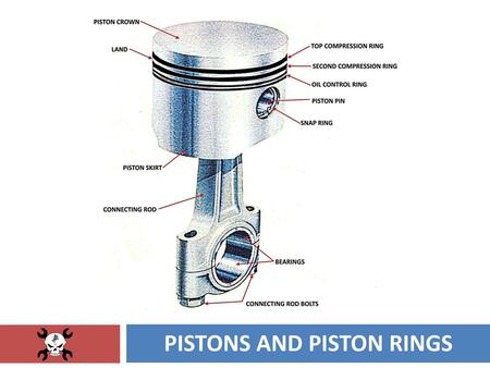 Pistons and piston rings