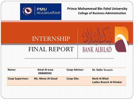 INTERNSHIP FINAL REPORT