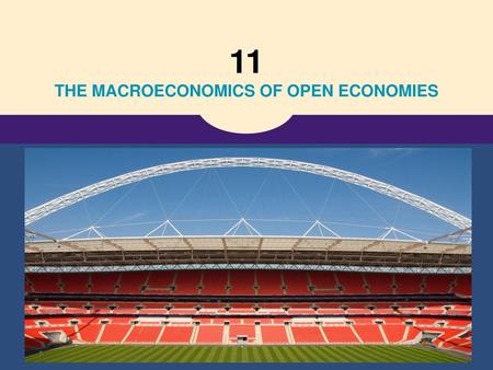 THE MACROECONOMICS OF OPEN ECONOMIES