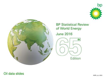 Oil data slides.