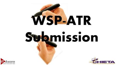 WSP-ATR Submission.