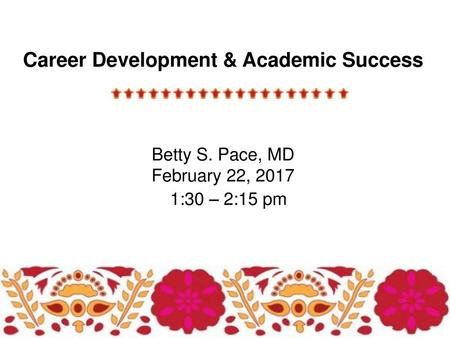 Career Development & Academic Success