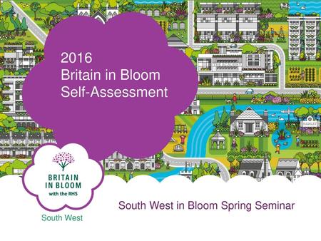 2016 Britain in Bloom Self-Assessment