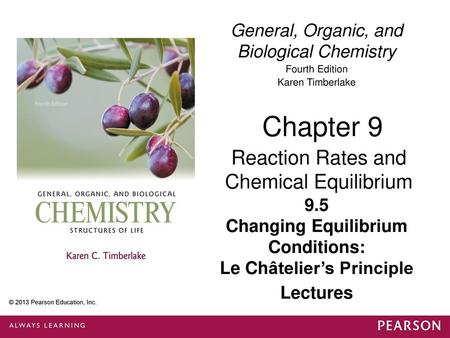 9.5 Changing Equilibrium Conditions: Le Châtelier’s Principle