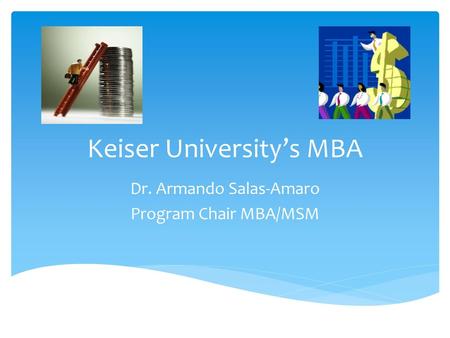 Keiser University’s MBA