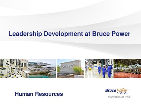 Leadership Development at Bruce Power