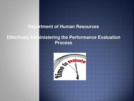 Department of Human Resources