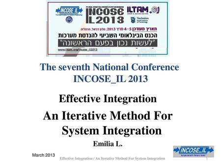 An Iterative Method For System Integration