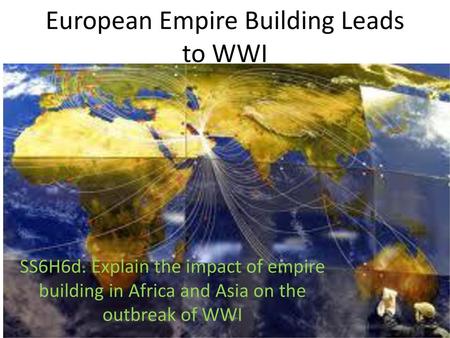 European Empire Building Leads to WWI