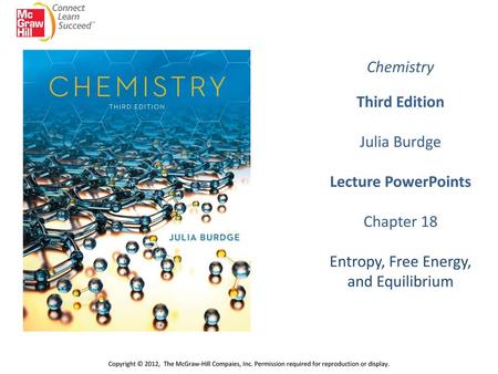 Entropy, Free Energy, and Equilibrium