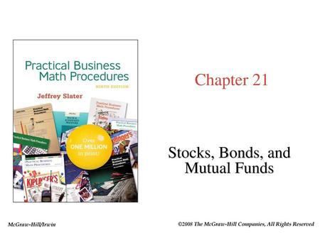 Stocks, Bonds, and Mutual Funds