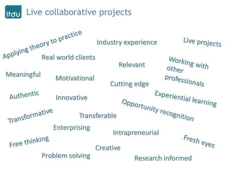 Live collaborative projects