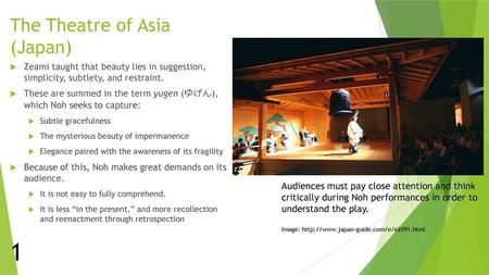 The Theatre of Asia (Japan)