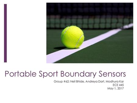 Portable Sport Boundary Sensors