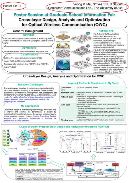 Poster Session at Graduate School Information Fair