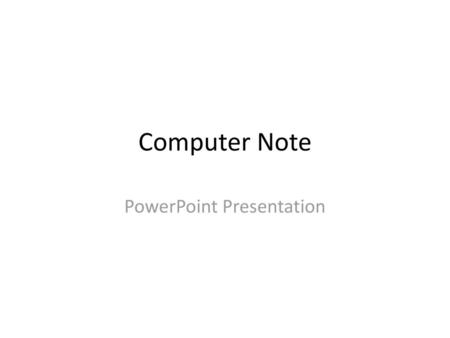 PowerPoint Presentation