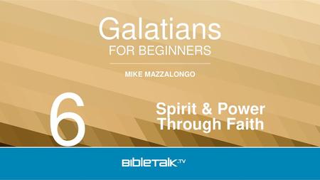 Spirit & Power Through Faith