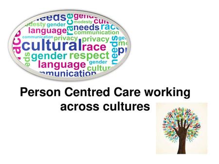 Person Centred Care working across cultures