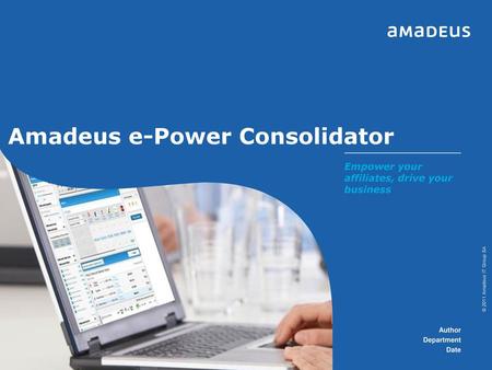 Amadeus e-Power Consolidator