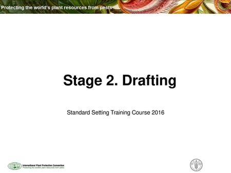 Standard Setting Training Course 2016