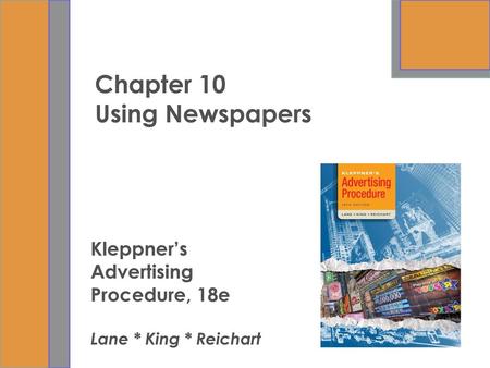 Chapter 10 Using Newspapers