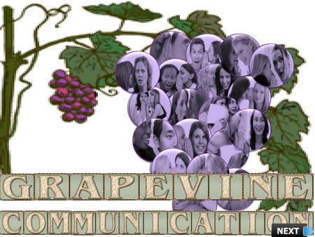 Objective Explain what is Grapevine Communication