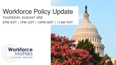 Workforce Policy Update