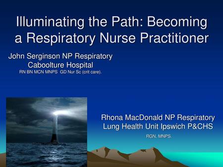 Illuminating the Path: Becoming a Respiratory Nurse Practitioner