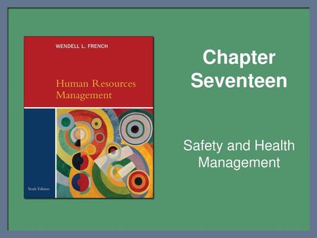 Safety and Health Management