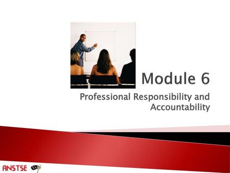 Professional Responsibility and Accountability