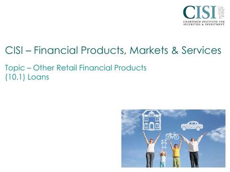 CISI – Financial Products, Markets & Services