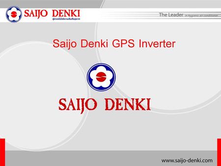 Saijo Denki GPS Inverter