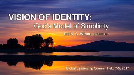 God’s Model of Simplicity