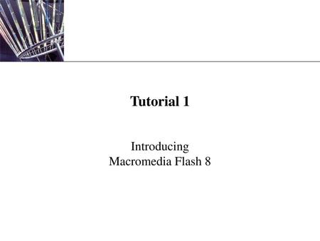 Introducing Macromedia Flash 8