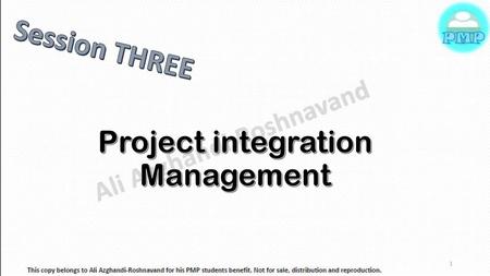 Project integration Management