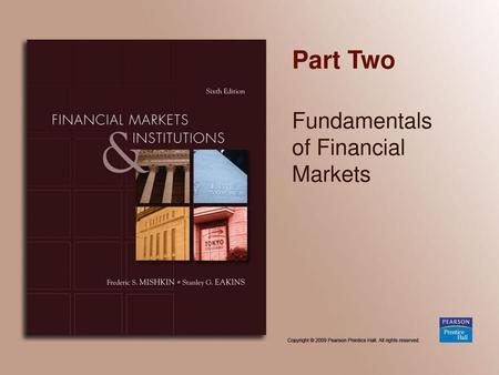 Fundamentals of Financial Markets