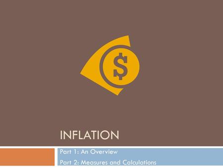 Part 1: An Overview Part 2: Measures and Calculations