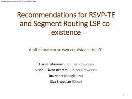 draft-sitaraman-sr-rsvp-coexistence-rec-01