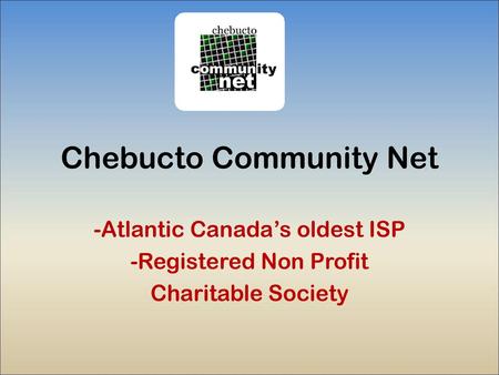 Chebucto Community Net