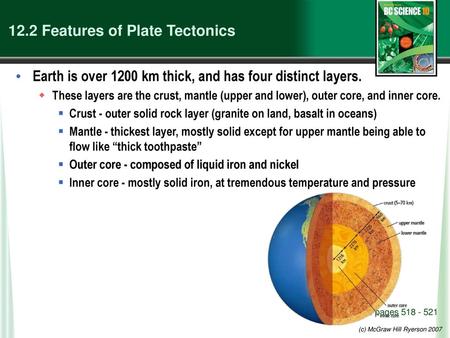 12.2 Features of Plate Tectonics