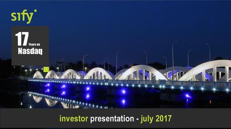 investor presentation - july 2017