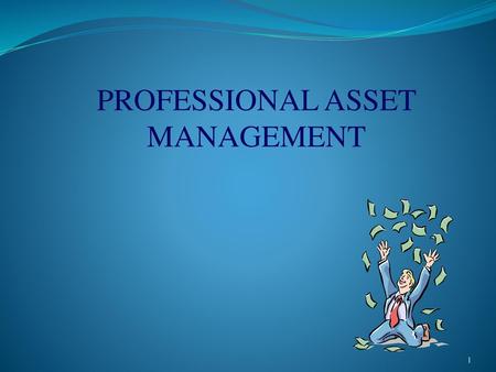 PROFESSIONAL ASSET MANAGEMENT