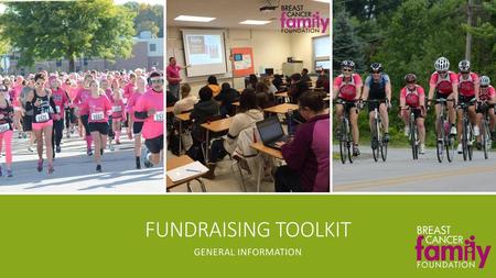 Fundraising Toolkit General information.