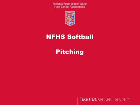 NFHS Softball Pitching